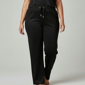 NWT Halston Velour Ribbed Pant